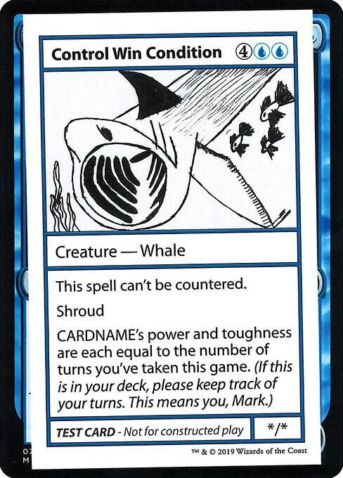 Control Win Condition (No PW Symbol) [Mystery Booster: Convention Edition Exclusives]