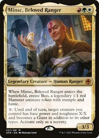Minsc, Beloved Ranger (227) [AFR Ampersand Promos]