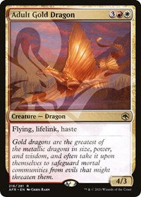 Adult Gold Dragon (216) [AFR Ampersand Promos]