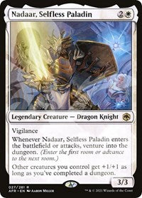 Nadaar, Selfless Paladin (27) [AFR Ampersand Promos]