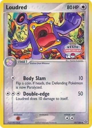 Loudred 35/106 (State Championships) (035/106) [League & Championship Cards]
