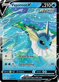 Vaporeon V - SWSH150 (SWSH150) [SWSH: Sword & Shield Promo Cards]