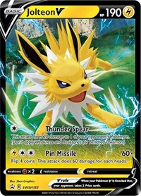 Jolteon V - SWSH151 (SWSH151) [SWSH: Sword & Shield Promo Cards]