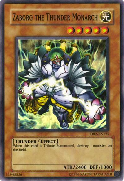 Zaborg the Thunder Monarch (DR2-EN135) [Dark Revelation Volume 2]