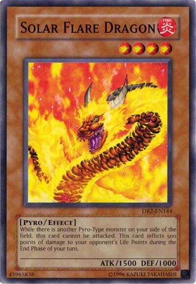Solar Flare Dragon (DR2-EN144) [Dark Revelation Volume 2]