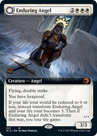 Enduring Angel (Extended Art) (327) [Innistrad: Midnight Hunt]