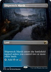 Shipwreck Marsh (Borderless) (285) [Innistrad: Midnight Hunt]