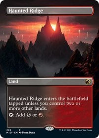 Haunted Ridge (Borderless) (282) [Innistrad: Midnight Hunt]