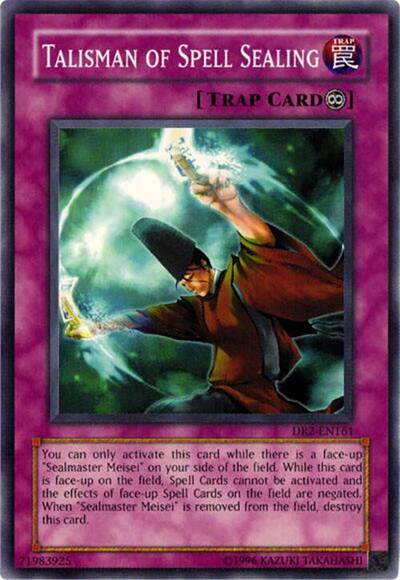 Talisman of Spell Sealing (DR2-EN161) [Dark Revelation Volume 2]