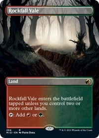 Rockfall Vale (Borderless) (284) [Innistrad: Midnight Hunt]