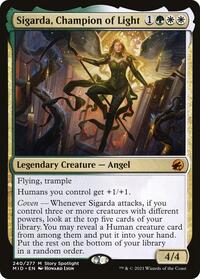 Sigarda, Champion of Light (240) [Innistrad: Midnight Hunt]