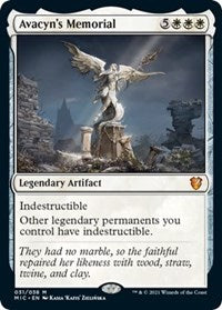 Avacyn's Memorial (31) [Commander: Innistrad: Midnight Hunt]