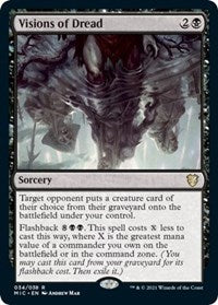 Visions of Dread (34) [Commander: Innistrad: Midnight Hunt]