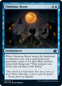 Ominous Roost (65) [Innistrad: Midnight Hunt]