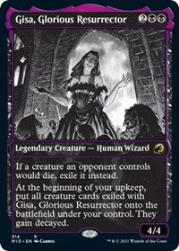 Gisa, Glorious Resurrector (Showcase) (314) [Innistrad: Midnight Hunt]