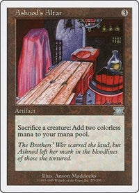 Ashnod's Altar (274) [Classic Sixth Edition]