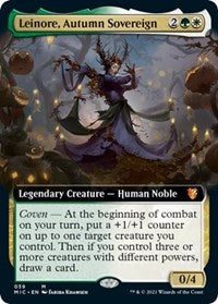 Leinore, Autumn Sovereign (Extended Art) (39) [Commander: Innistrad: Midnight Hunt]