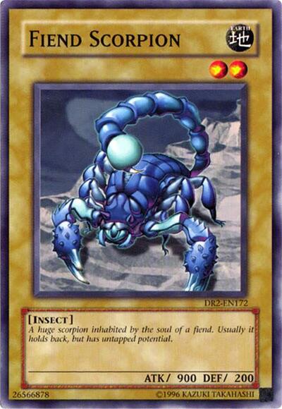 Fiend Scorpion (DR2-EN172) [Dark Revelation Volume 2]
