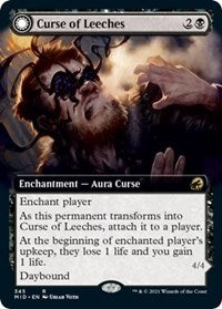 Curse of Leeches (Extended Art) (345) [Innistrad: Midnight Hunt]