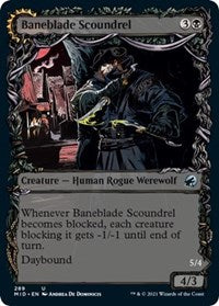 Baneblade Scoundrel (Showcase) (289) [Innistrad: Midnight Hunt]