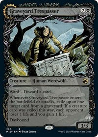 Graveyard Trespasser (Showcase) (290) [Innistrad: Midnight Hunt]