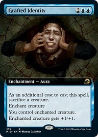 Grafted Identity (Extended Art) (335) [Innistrad: Midnight Hunt]