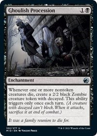 Ghoulish Procession (102) [Innistrad: Midnight Hunt]