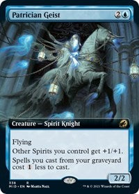 Patrician Geist (Extended Art) (338) [Innistrad: Midnight Hunt]