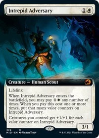Intrepid Adversary (Extended Art) (329) [Innistrad: Midnight Hunt]