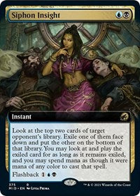 Siphon Insight (Extended Art) (375) [Innistrad: Midnight Hunt]