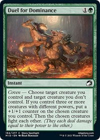 Duel for Dominance (184) [Innistrad: Midnight Hunt]