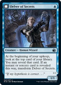 Delver of Secrets (47) [Innistrad: Midnight Hunt]