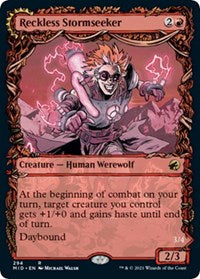 Reckless Stormseeker (Showcase) (294) [Innistrad: Midnight Hunt]