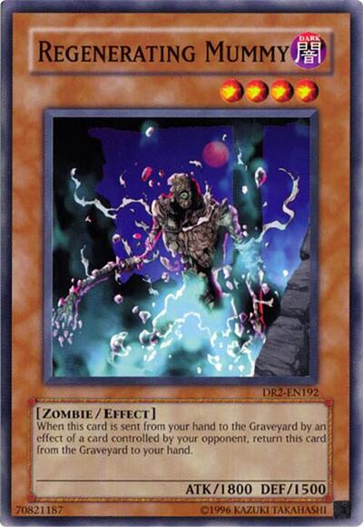 Regenerating Mummy (DR2-EN192) [Dark Revelation Volume 2]