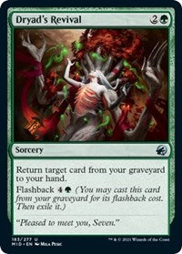 Dryad's Revival (183) [Innistrad: Midnight Hunt]