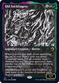 Old Stickfingers (Showcase) (321) [Innistrad: Midnight Hunt]