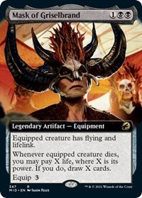 Mask of Griselbrand (Extended Art) (347) [Innistrad: Midnight Hunt]