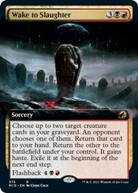 Wake to Slaughter (Extended Art) (376) [Innistrad: Midnight Hunt]