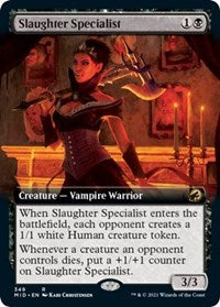 Slaughter Specialist (Extended Art) (349) [Innistrad: Midnight Hunt]