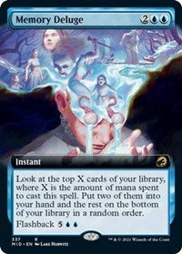 Memory Deluge (Extended Art) (337) [Innistrad: Midnight Hunt]