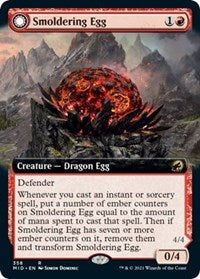 Smoldering Egg (Extended Art) (358) [Innistrad: Midnight Hunt]