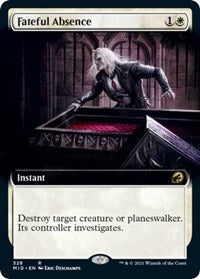 Fateful Absence (Extended Art) (328) [Innistrad: Midnight Hunt]