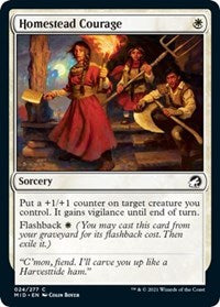 Homestead Courage (24) [Innistrad: Midnight Hunt]