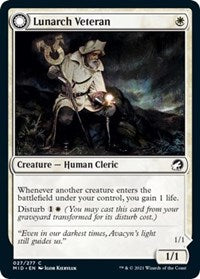 Lunarch Veteran (27) [Innistrad: Midnight Hunt]