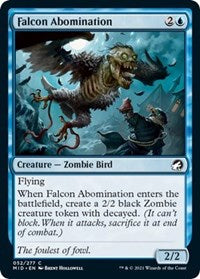 Falcon Abomination (52) [Innistrad: Midnight Hunt]