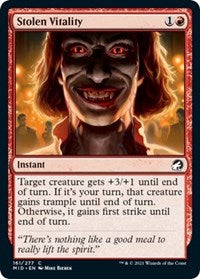 Stolen Vitality (161) [Innistrad: Midnight Hunt]
