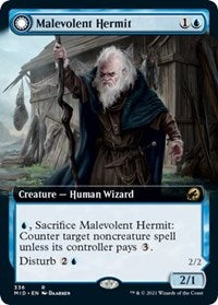 Malevolent Hermit (Extended Art) (336) [Innistrad: Midnight Hunt]