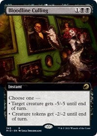 Bloodline Culling (Extended Art) (343) [Innistrad: Midnight Hunt]