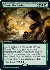 Storm the Festival (Extended Art) (364) [Innistrad: Midnight Hunt]