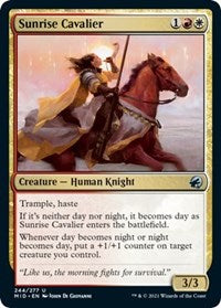 Sunrise Cavalier (244) [Innistrad: Midnight Hunt]